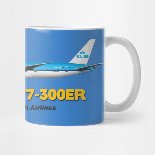 Boeing B777-300ER - KLM Royal Dutch Airlines by TheArtofFlying